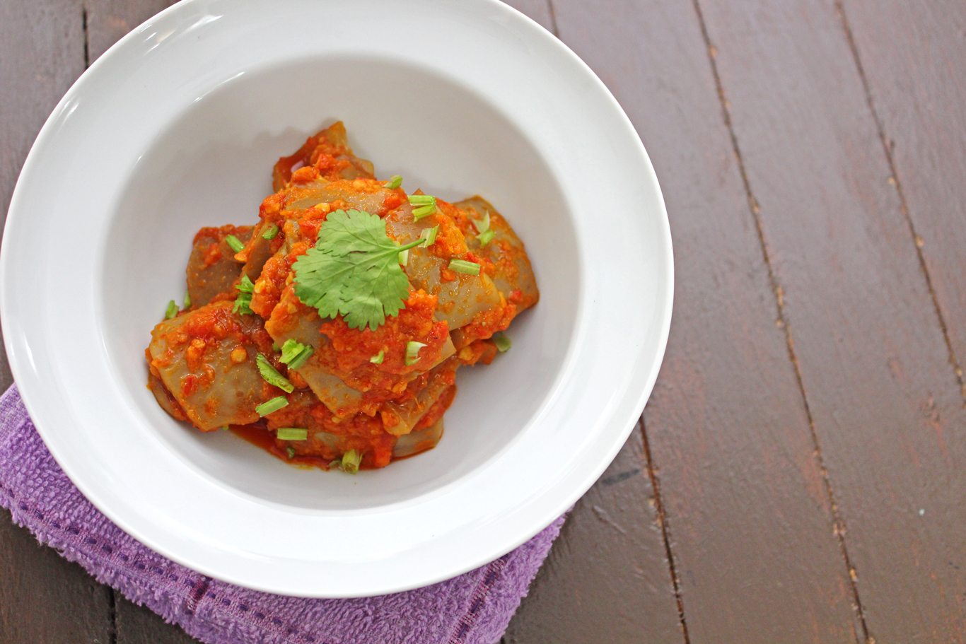 Chef Wan's Nonya squid sambal Chef Wan's Nonya squid sambal