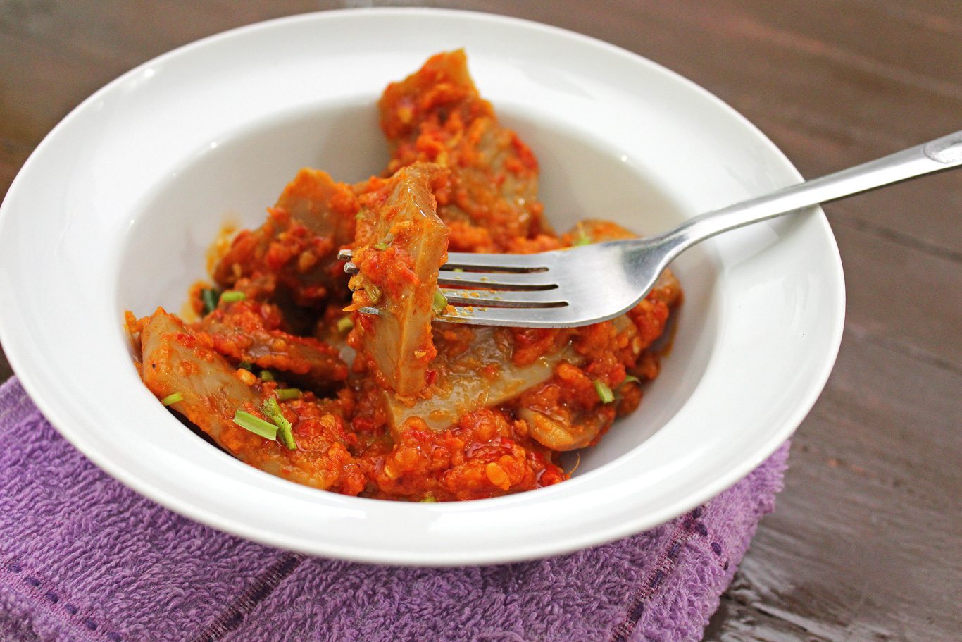 Chef Wan's Nonya squid sambal Chef Wan's Nonya squid sambal