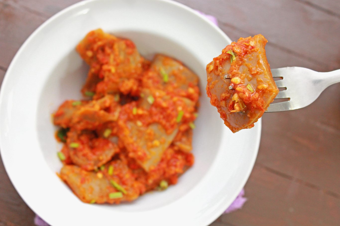 Chef Wan's Nonya squid sambal Chef Wan's Nonya squid sambal