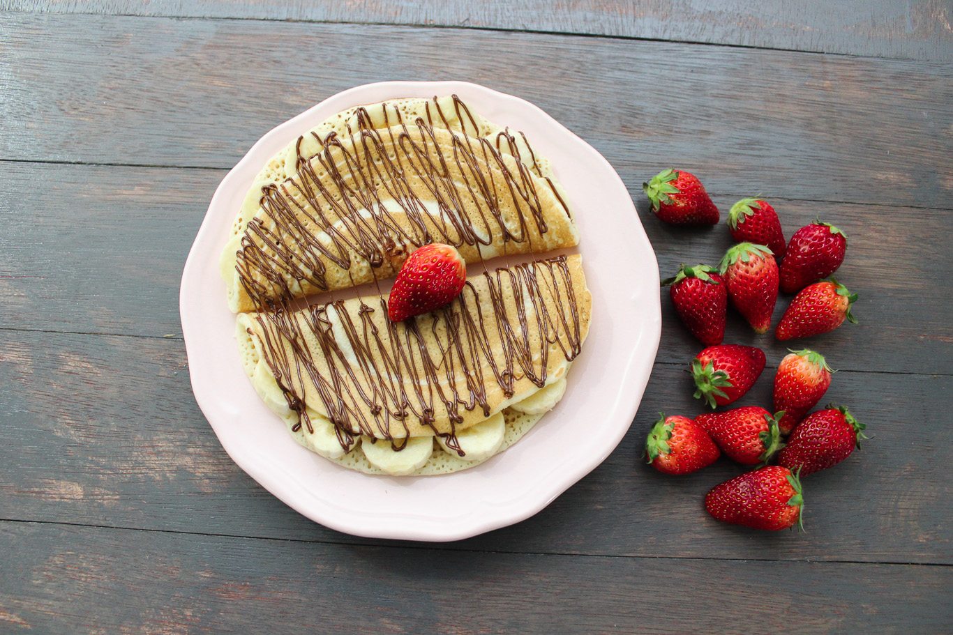 Banana Nutella Pancake