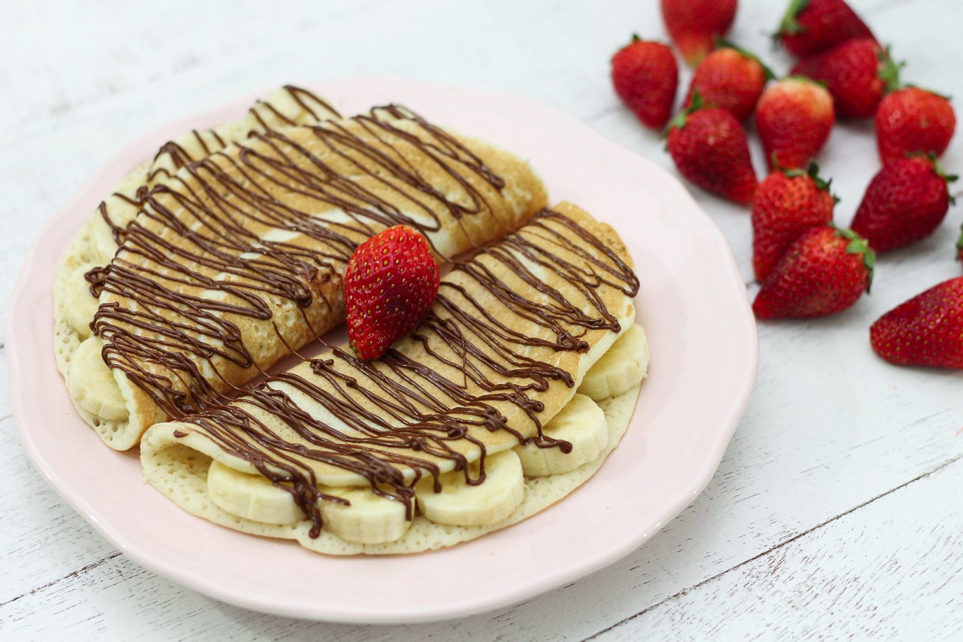 Banana Nutella Pancake Banana Nutella Pancake