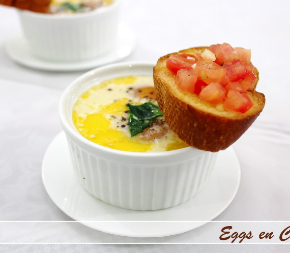 Eggs en cocotte