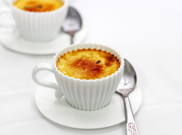 No Bake Creme Brulee