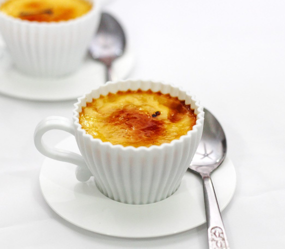 No Bake Creme Brulee