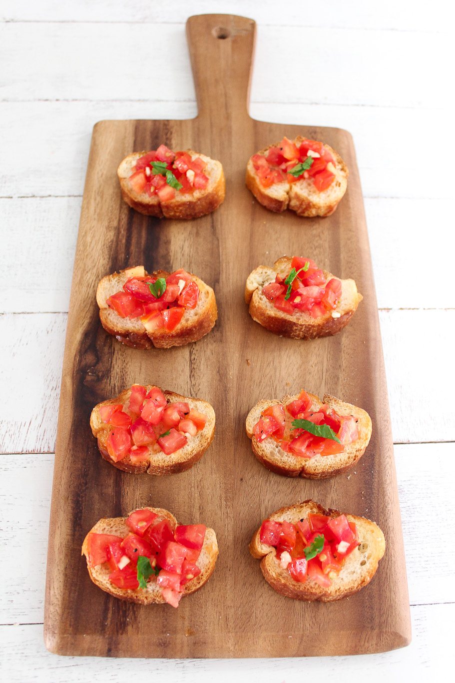 Easy Tomato Bruschette