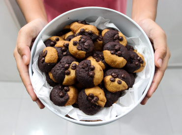Peanut Butter and Chocolate Cookies