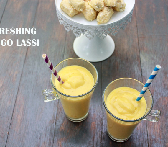 Refreshing Mango Lassi