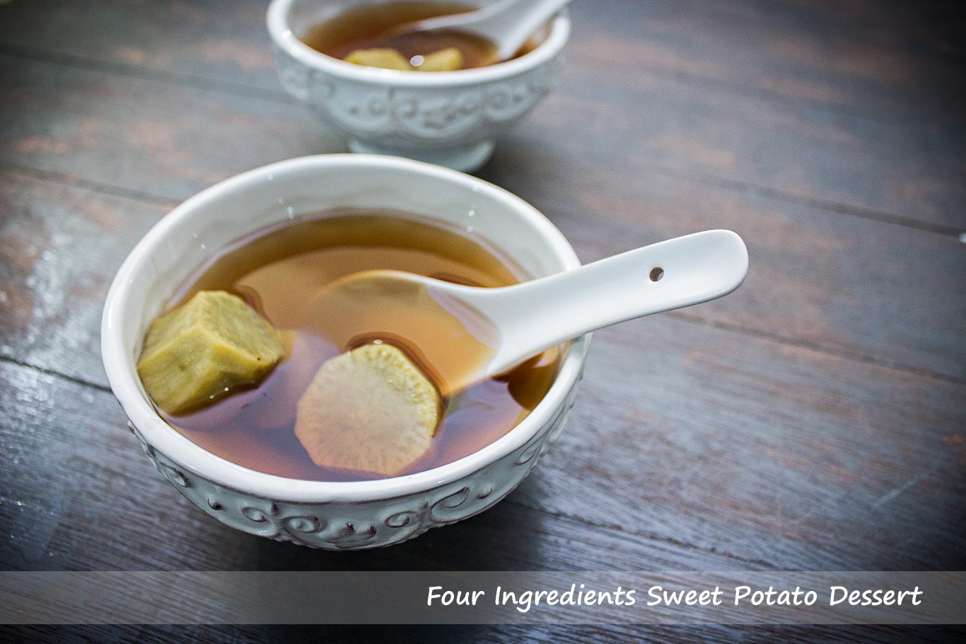 Four Ingredients Sweet Potato Dessert