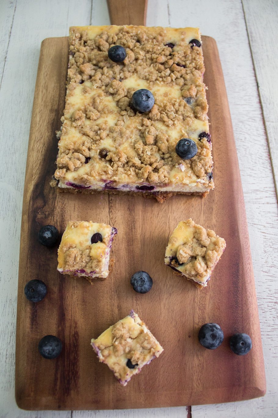 Blueberry Cheesecake Squares