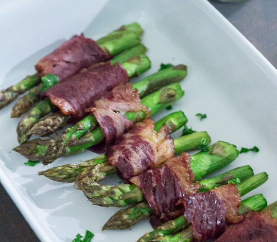 Rachael Ray Bacon Wrapped Asparagus