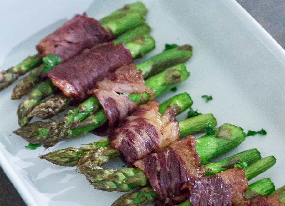 Rachael Ray Bacon Wrapped Asparagus