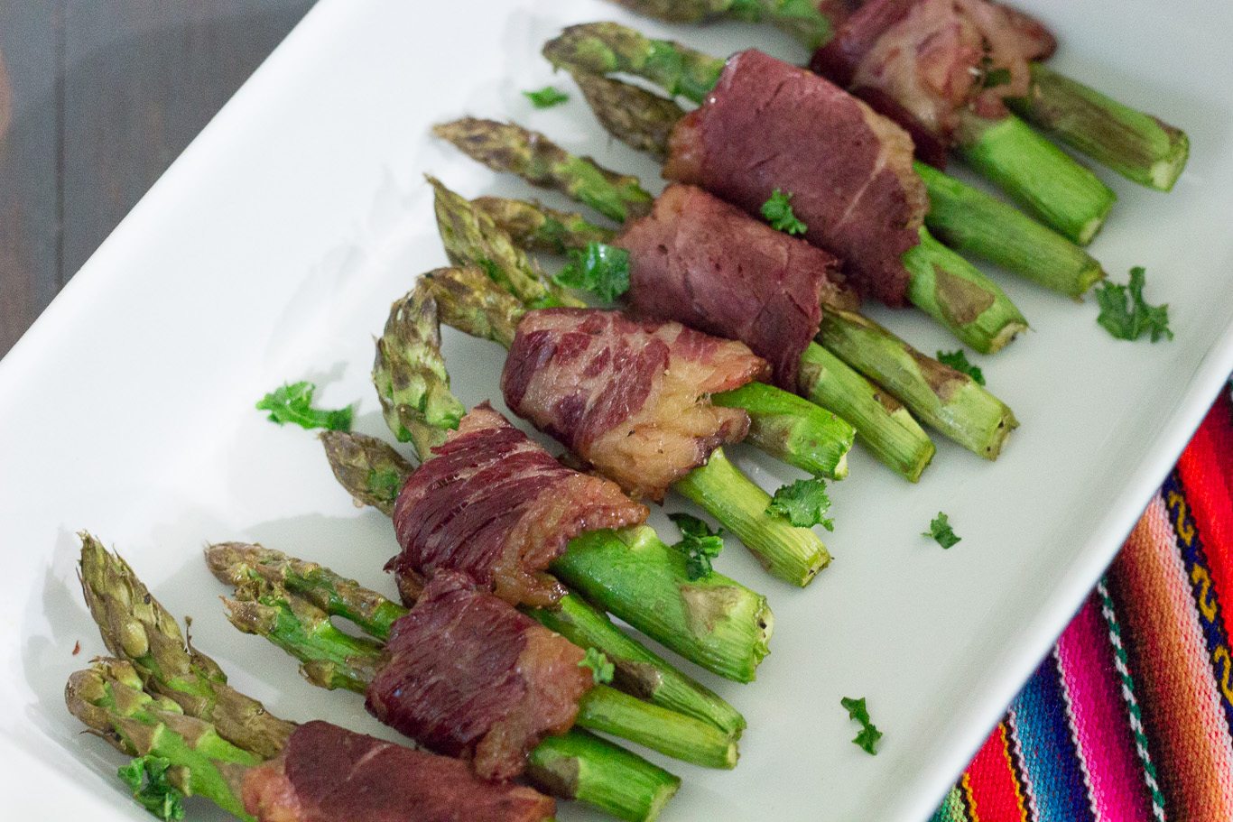 Rachael Ray Bacon Wrapped Asparagus