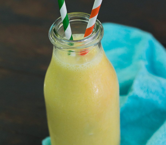 Peach and Mango Smoothie