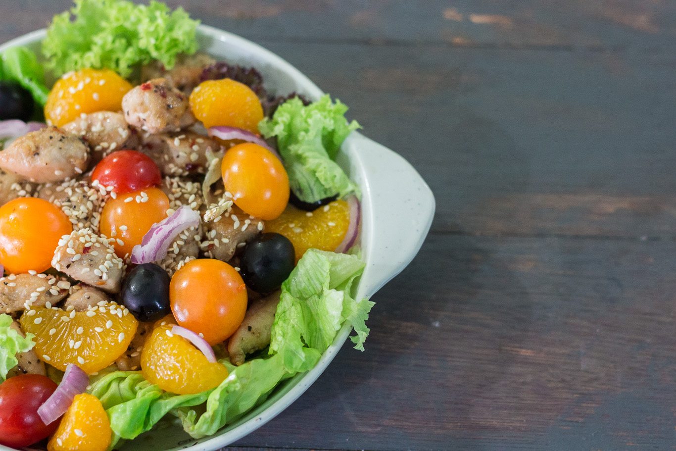 Sesame Chicken Salad