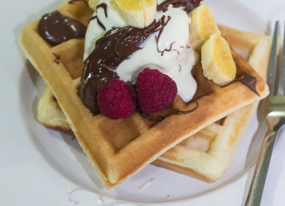 5 Minutes Fluffy Waffle Recipe