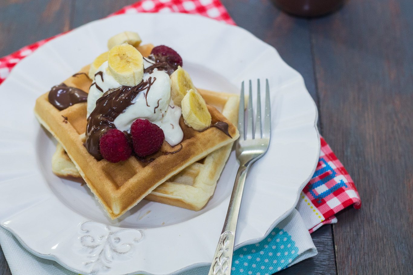 5 Minutes Fluffy Waffle Recipe