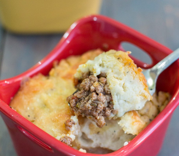 Healthy Cauliflower Shepherd's Pie