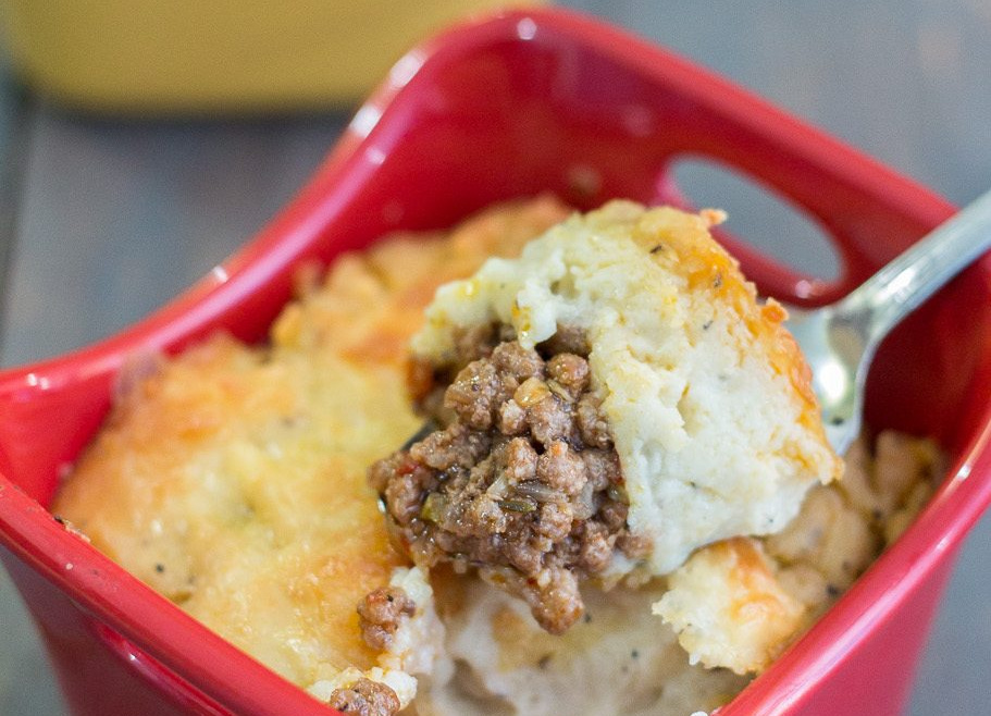 Healthy Cauliflower Shepherd's Pie
