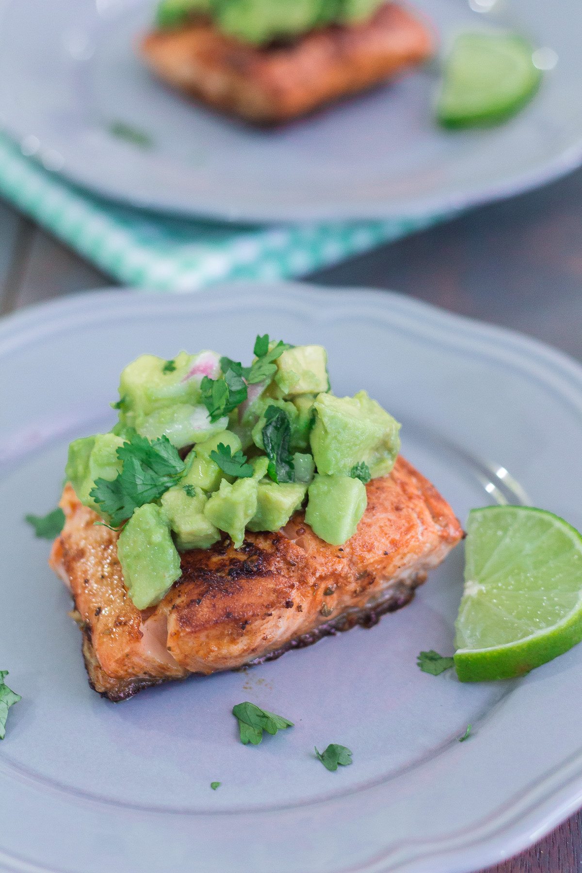 Best Salmon with Avocado Salsa