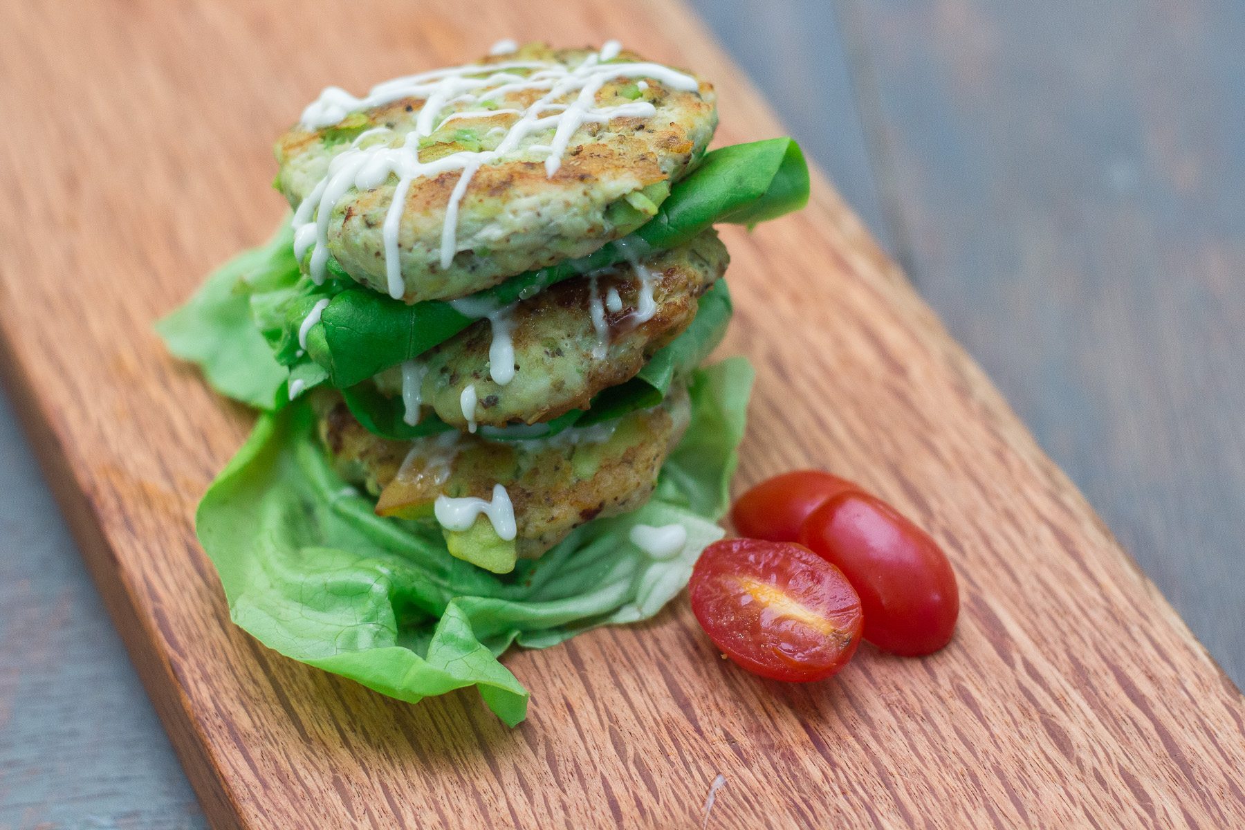 Chicken Avocado Burgers