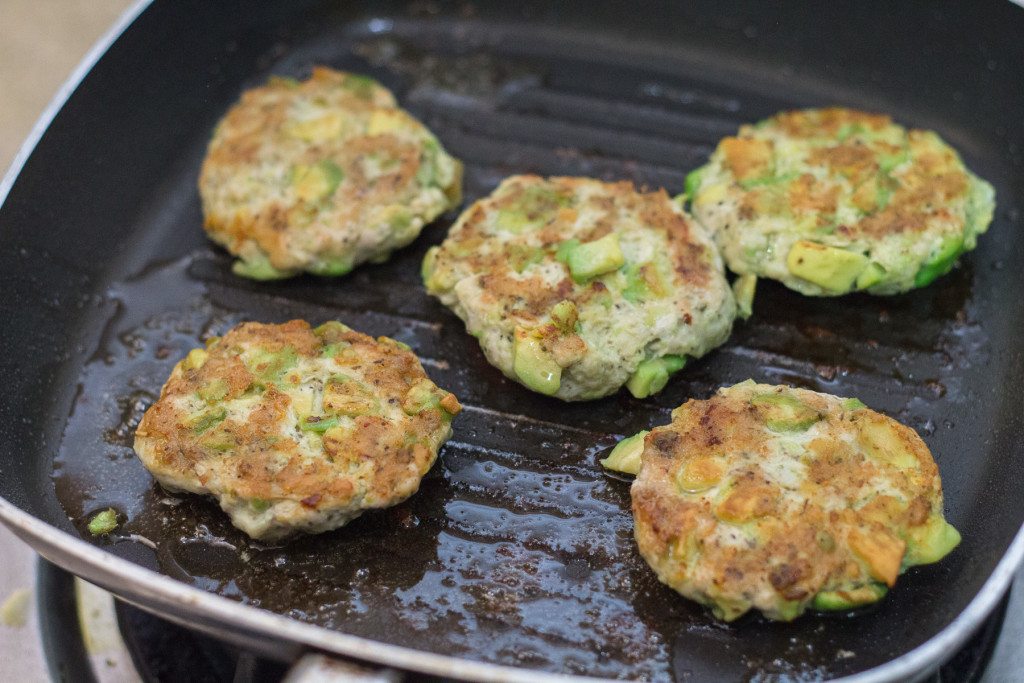 Chicken Avocado Burgers