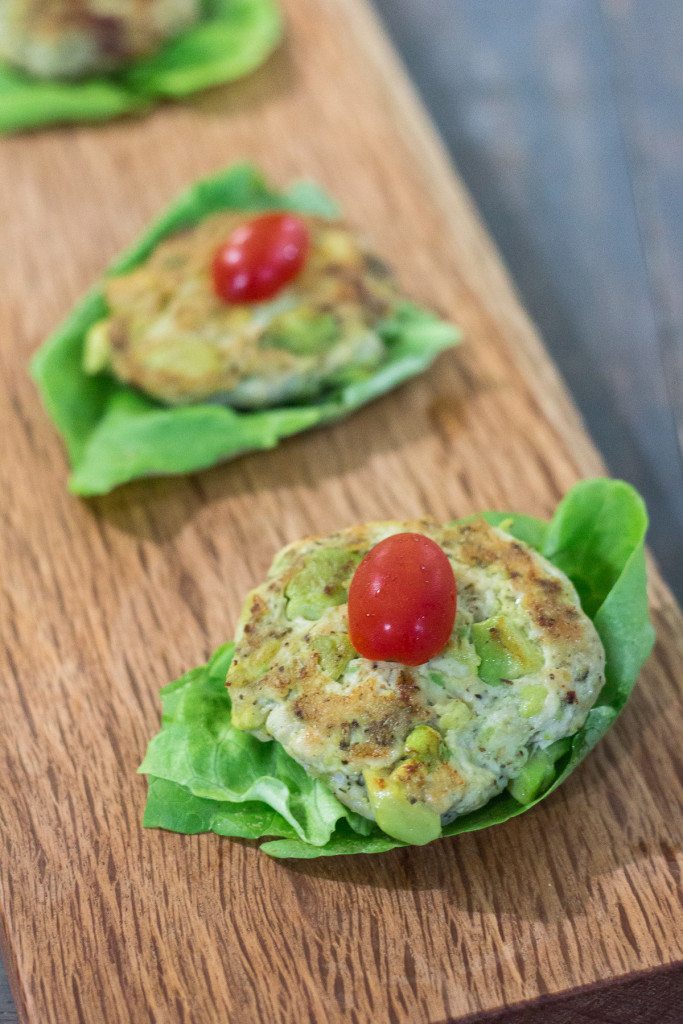 Chicken Avocado Burgers
