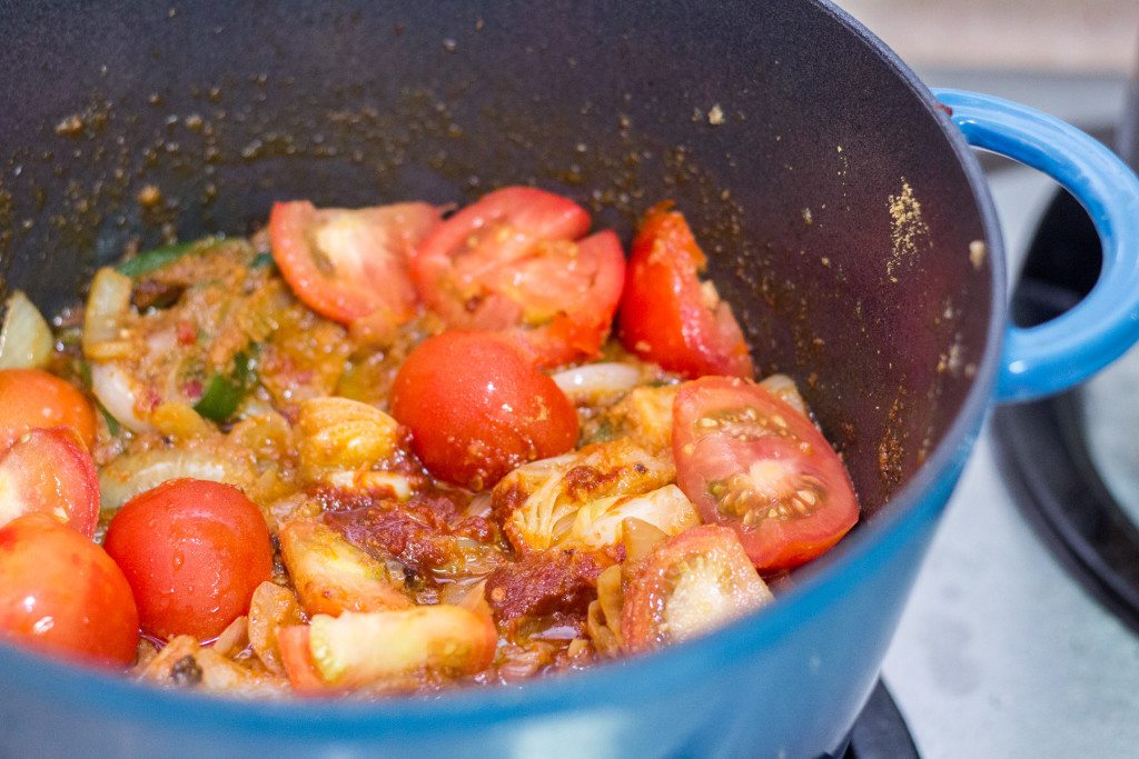 Harissa Meatball Stew