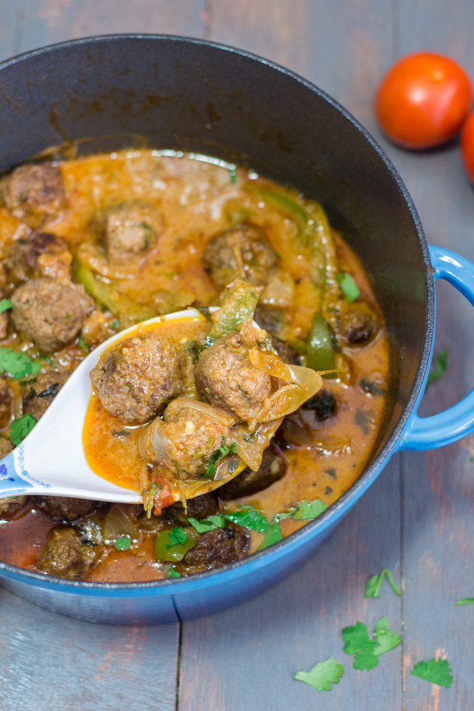 Harissa Meatball Stew