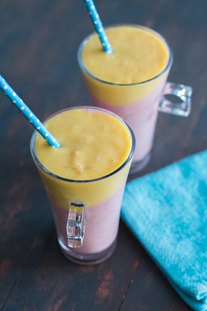 Strawberry and Mango Smoothie