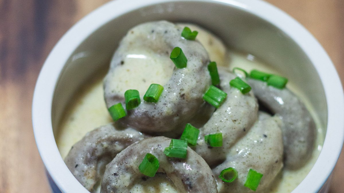 Creamy Garlic Mushrooms