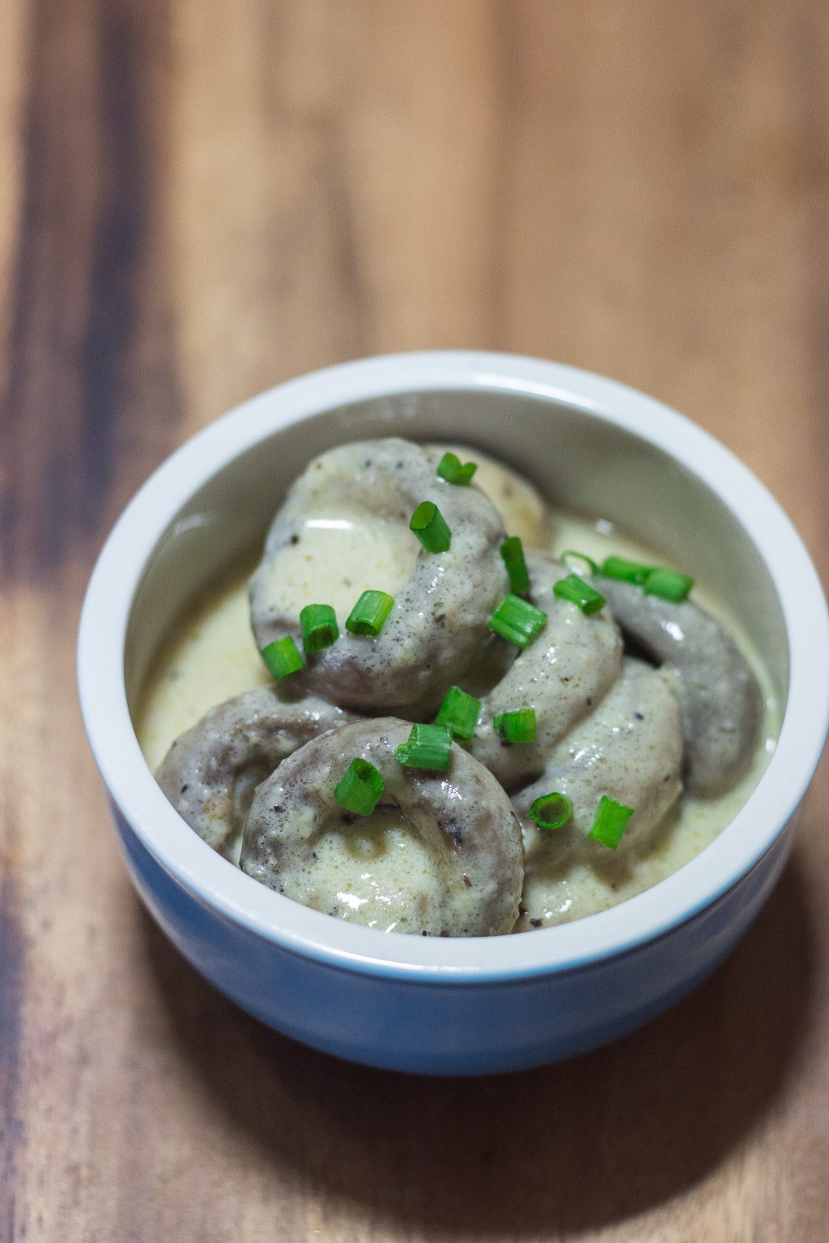 Creamy Garlic Mushrooms