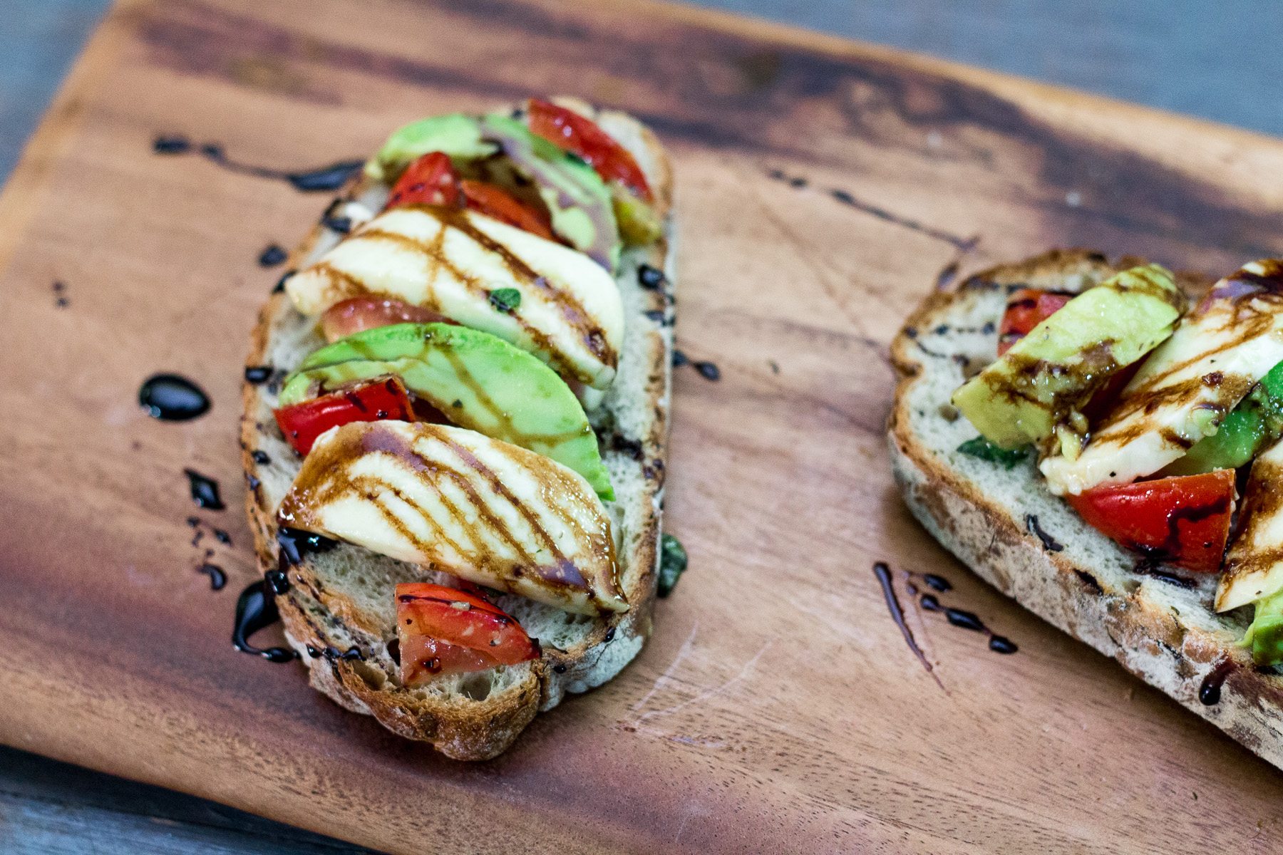 Grilled Caprese Toast