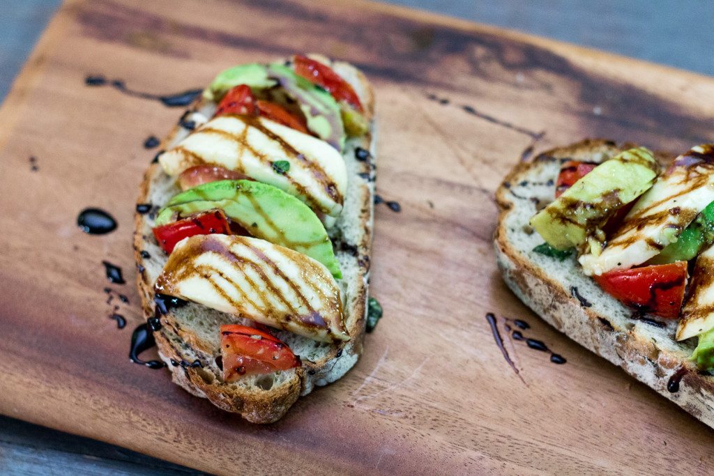 Grilled Caprese Toast