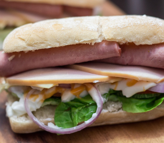 Homemade Subway Sandwich