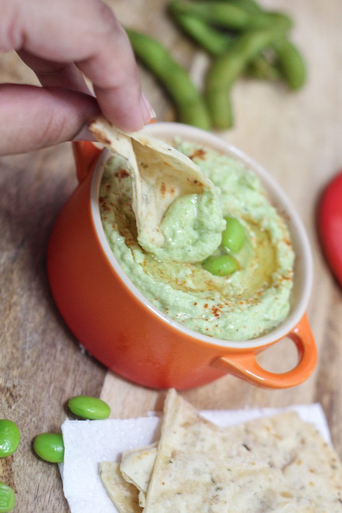 Delicious Edamame Hummus