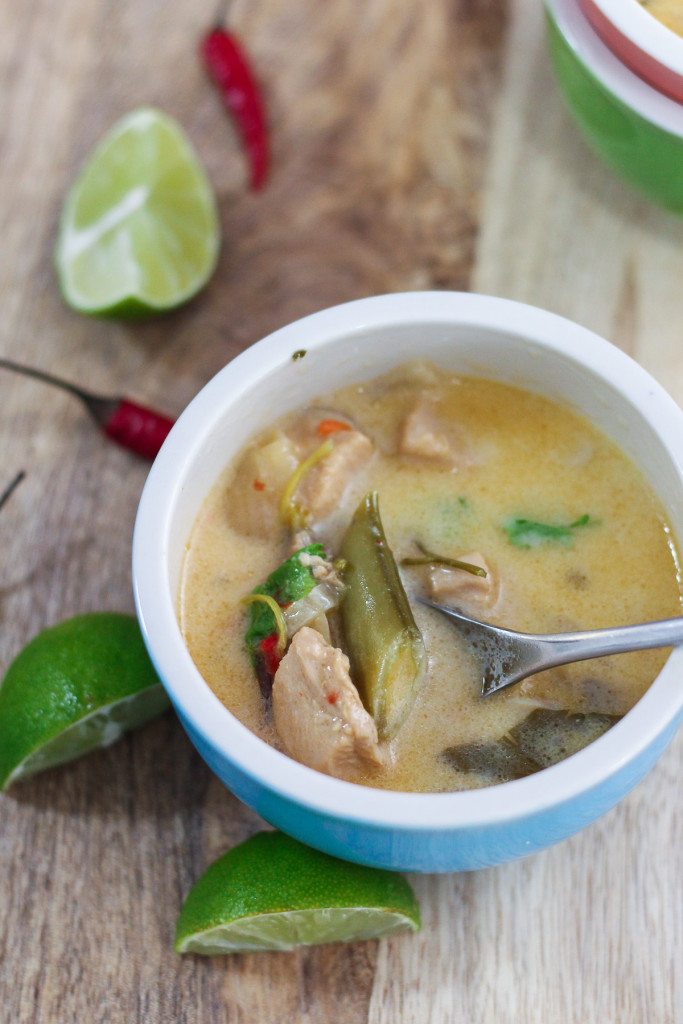 Thai Coconut Chicken Soup