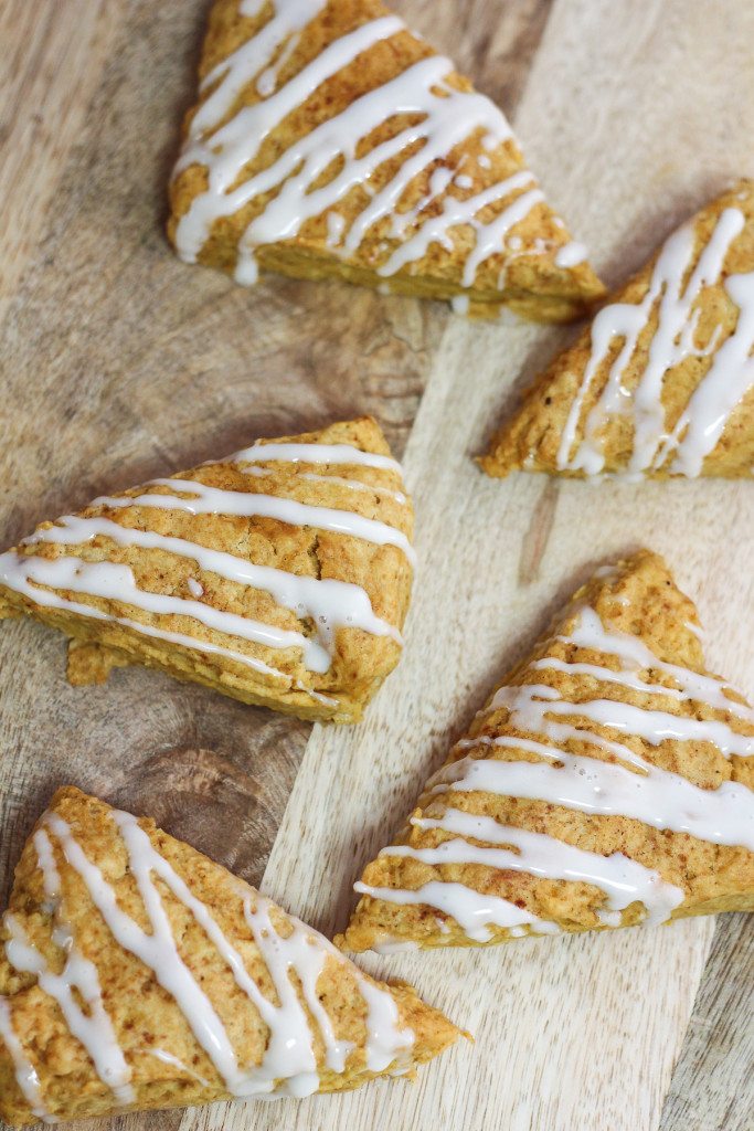 Pumpkin Spice Scones