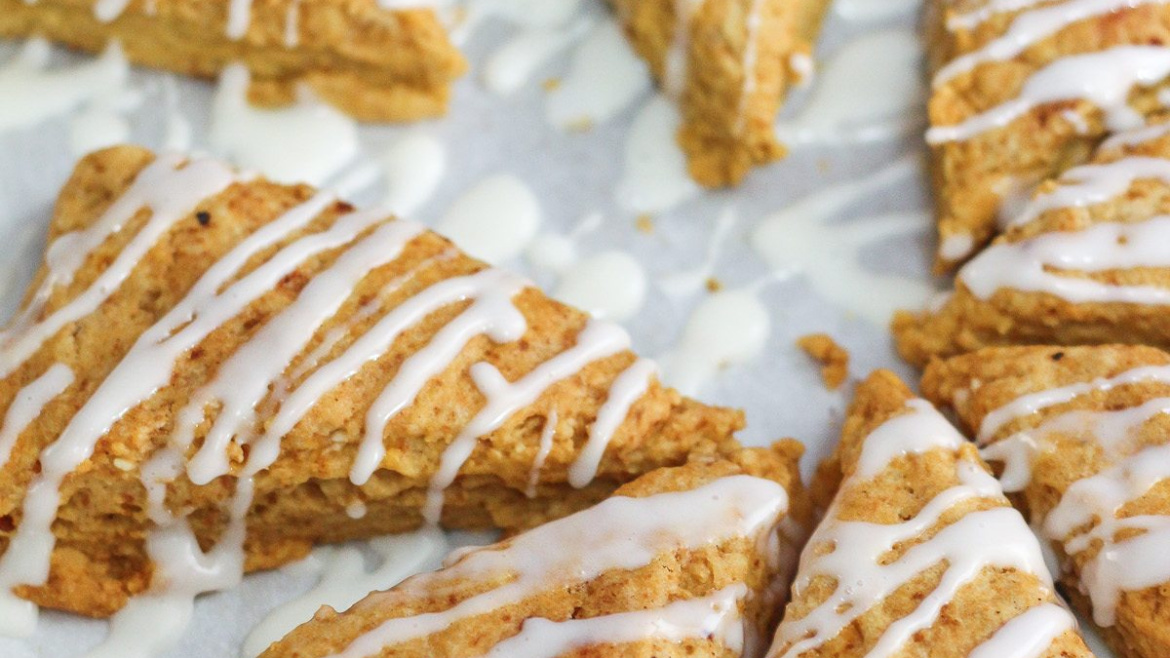 Pumpkin Spice Scones