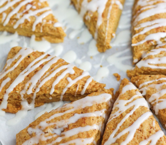 Pumpkin Spice Scones