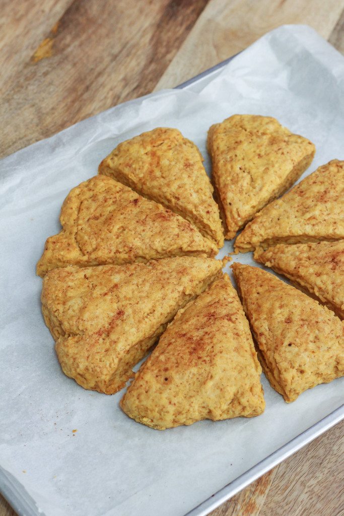 Pumpkin Spice Scones