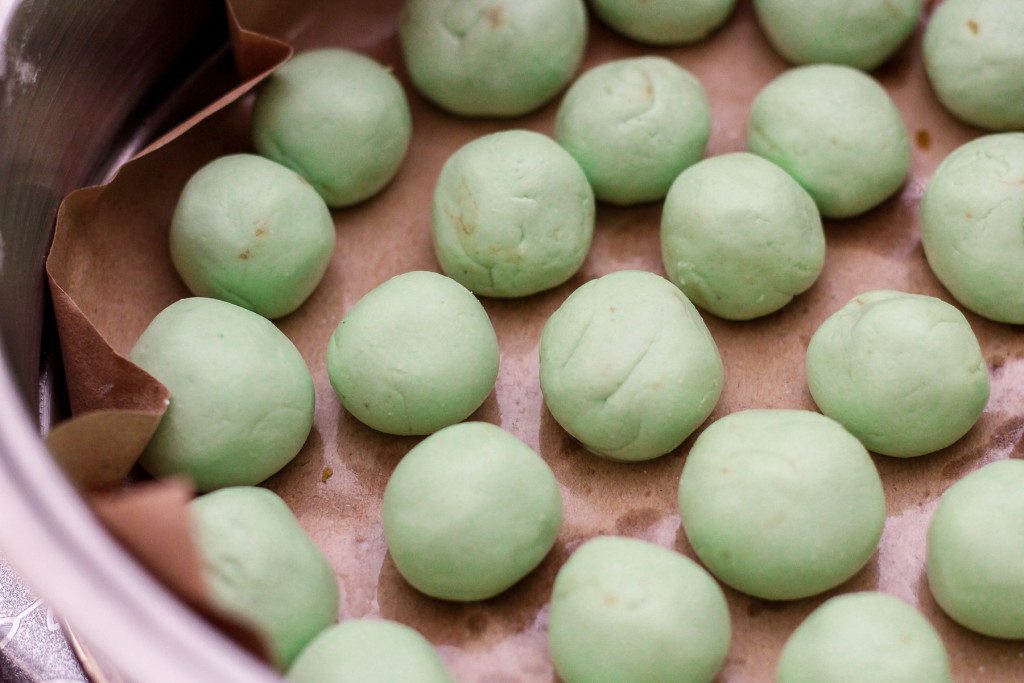 Badak Berendam or Kuih Koci Bersantan