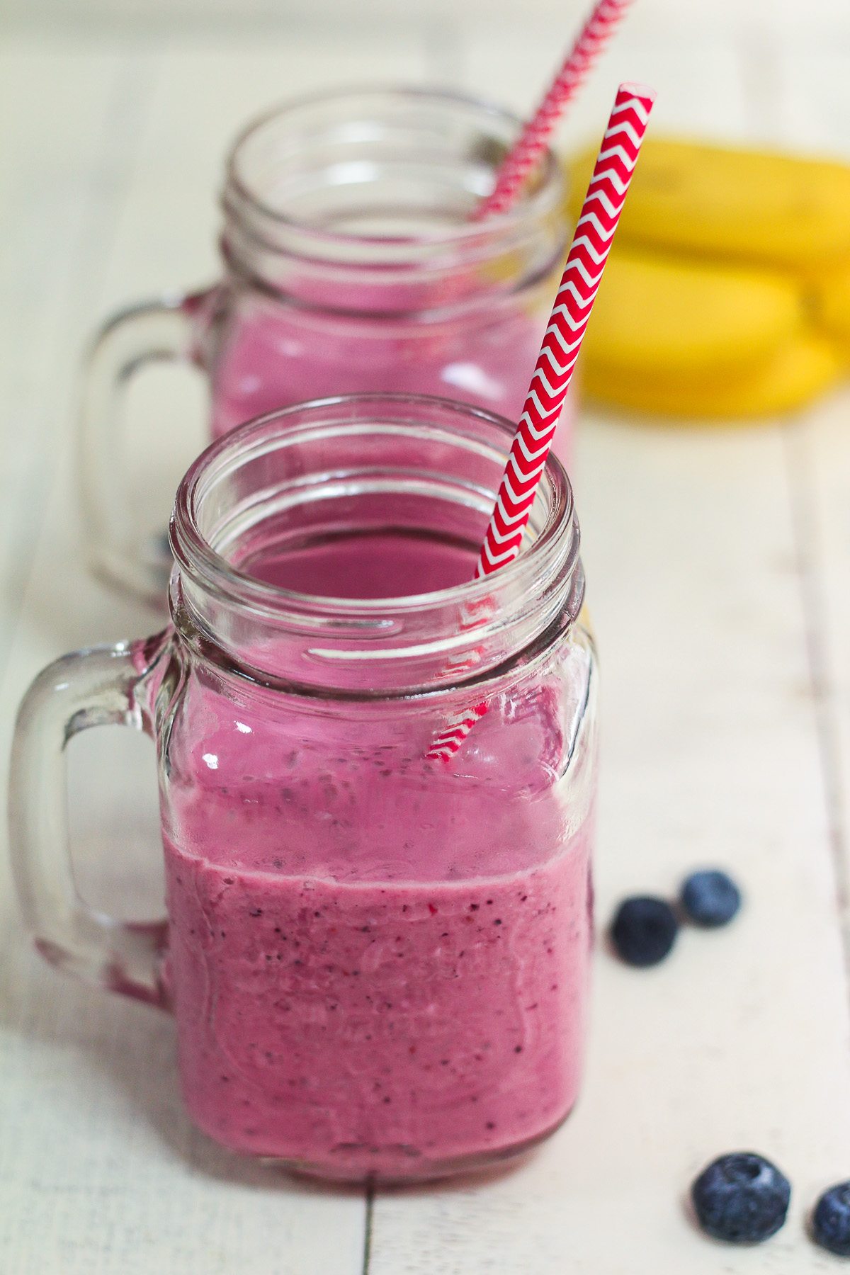 Rasberry Blueberry Banana Smoothie