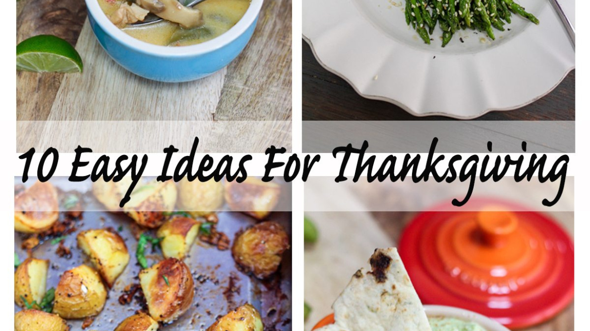 10 Easy Ideas For Thanksgiving