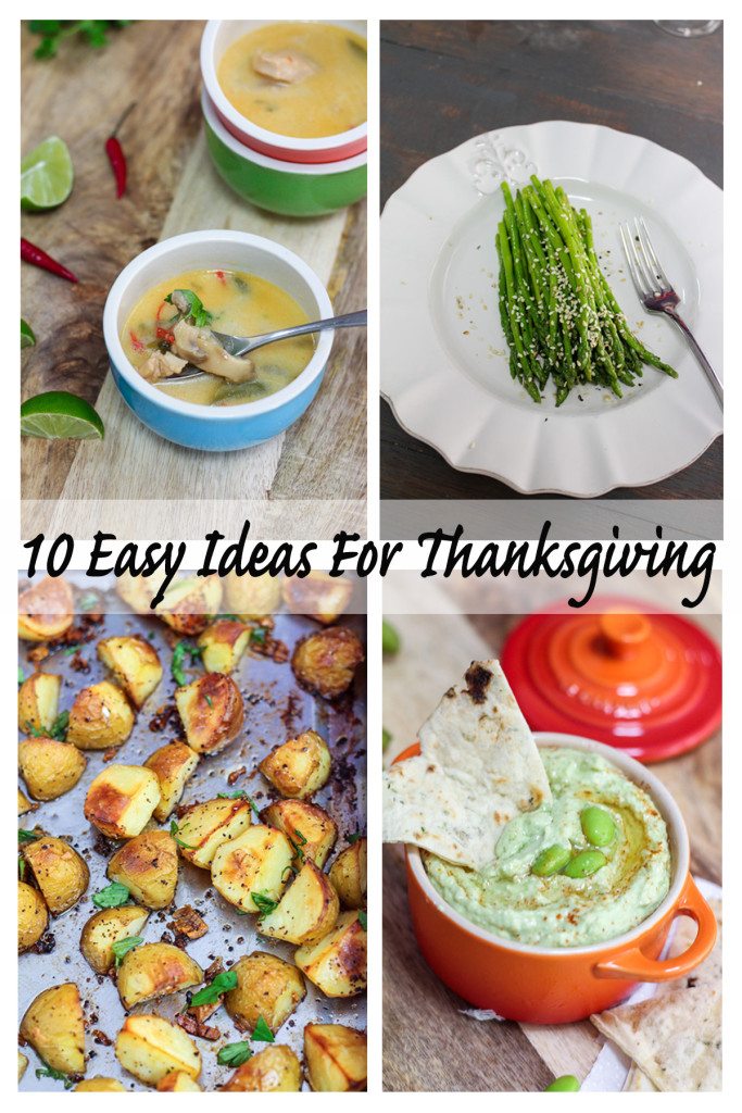 10 Easy Ideas For Thanksgiving