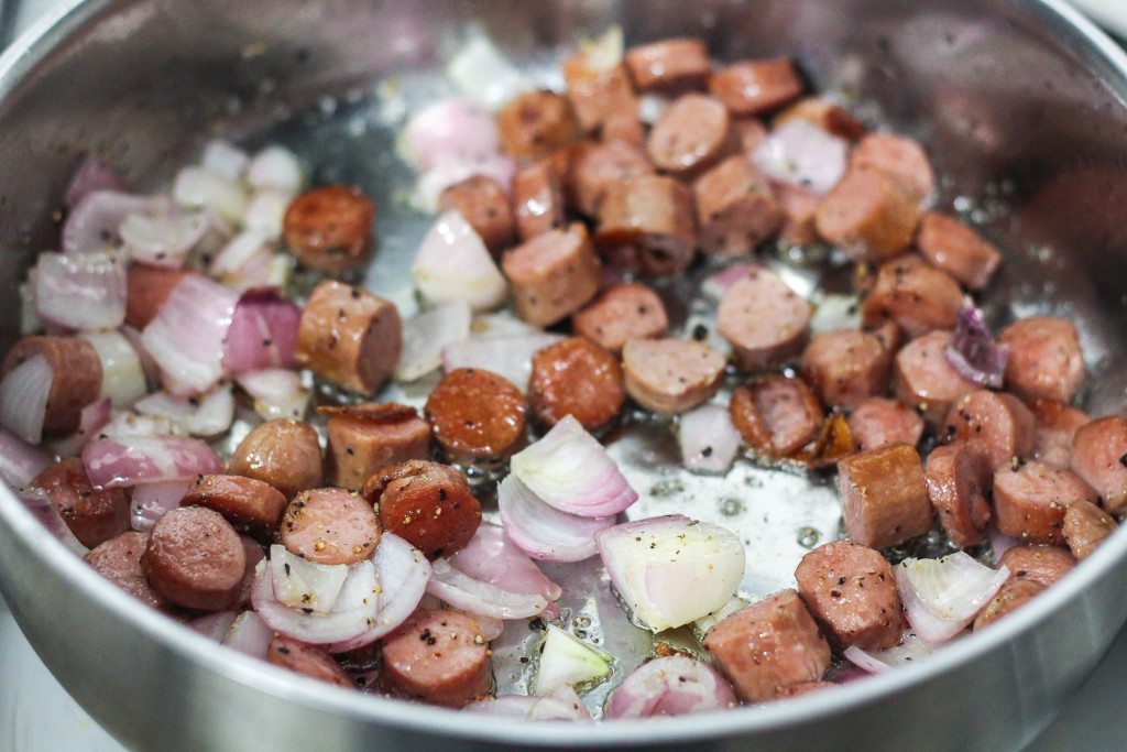 One Pan Sausage and Potato Hash