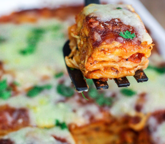 Easy Chicken Enchilada Lasagna