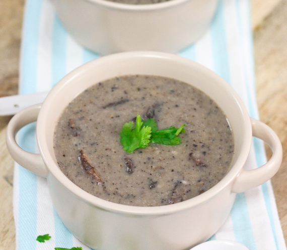Healthy Portobello Mushroom Soup