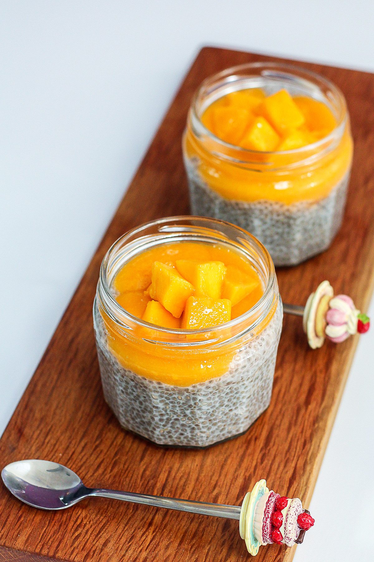 Delicious Mango and Coconut Chia Pudding