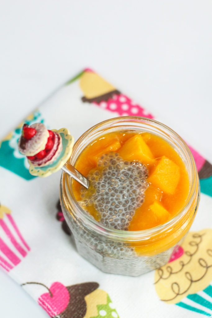 Delicious Mango and Coconut Chia Pudding