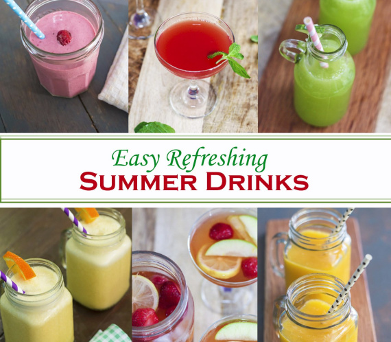 Easy Refreshing Summer Drinks